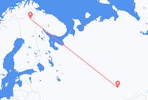 เที่ยวบิน จาก เยคาเตรินเบิร์ก, รัสเซีย ไปยัง อิวาโล, ฟินแลนด์