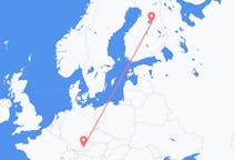 Flyg från Kajana, Finland till München, Tyskland