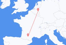 Flyreiser fra Maastricht, Nederland til Toulouse, Frankrike