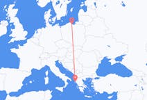 Flyrejser fra Gdansk, Polen til Korfu, Grækenland