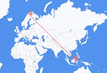 Flights from Palu, Indonesia to Kittilä, Finland