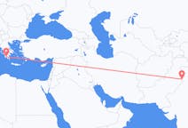出发地 巴基斯坦出发地 拉合爾目的地 希腊卡拉马塔的航班