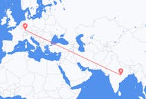出发地 印度出发地 賴布爾目的地 德国卡尔斯鲁厄的航班
