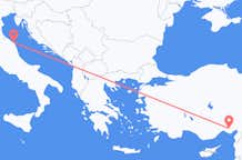 Flyg från Adana, Turkiet till Ancona, Italien