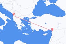 Flyreiser fra Hatay Province, Tyrkia til Tirana, Albania