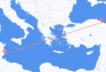 Flights from Sfax, Tunisia to Samsun, Turkey