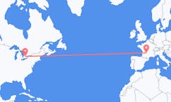Flyg från Waterloo, Ontario, Kanada till Brive-la-gaillarde, Frankrike