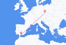 Flights from Málaga, Spain to Pardubice, Czechia