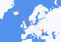 Flights from Odessa, Ukraine to Egilsstaðir, Iceland