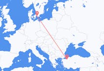 Flights from Bursa, Turkey to Malmö, Sweden