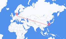 Flyg från Kume Island, Japan till Berlin, Maryland, Japan