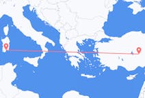 Fly fra Cagliari til Nevşehir