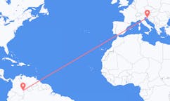 Flights from Mitú, Colombia to Rijeka, Croatia
