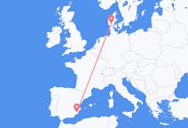 Flights from Murcia in Spain to Billund in Denmark