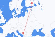 Flug frá Lappeenranta, Finnlandi til Podgorica, Svartfjallalandi