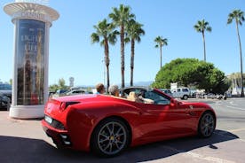 Private Tour durch Cannes und Juan Les Pins-Cap d'Antibes mit Ferrari