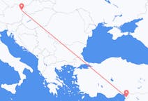 Flyreiser fra Hatay Province, Tyrkia til Vienna, Østerrike