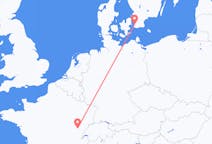 Flights from Malmö, Sweden to Dole, France