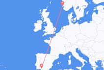 Flights from from Seville to Haugesund