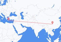 Flyrejser fra Chongqing til Sitia