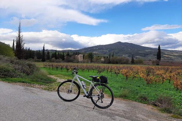 Visite privée d'une journée complète en vélo électrique des anciens vignobles de Nemea