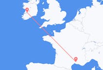 Flyreiser fra Nîmes, Frankrike til Shannon, County Clare, Irland
