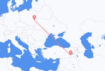 Flights from Siirt, Turkey to Lublin, Poland