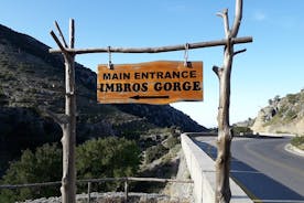 Escursione avventurosa alla gola di Imbros. Tour privato.