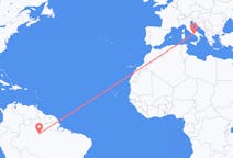 Flyg från Manaus, Brasilien till Neapel, Italien