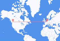 Flyrejser fra Kamloops, Canada til Köln, Tyskland