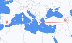 Flyrejser fra Van, Tyrkiet til Granada, Spanien