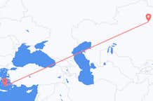 Flights from Nur-Sultan to Santorini