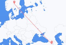 Flyrejser fra Jerevan, Armenien til Rörbäcksnäs, Sverige