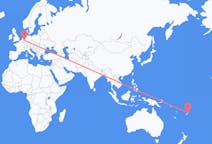 Flyrejser fra Labasa, Fiji til Düsseldorf, Tyskland