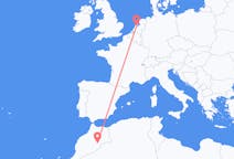 Flyreiser fra Errachidia, Marokko til Amsterdam, Nederland