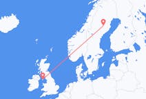 Flights from Lycksele, Sweden to Douglas, Isle of Man