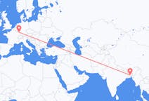 Flyrejser fra Dhaka, Bangladesh til Saarbrücken, Tyskland
