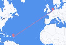 Flyreiser fra Antigua, Antigua og Barbuda til Amsterdam, Nederland