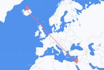 Flights from Eilat, Israel to Akureyri, Iceland