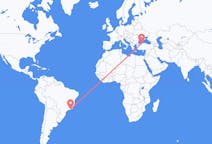 Flyreiser fra Rio de Janeiro, Brasil til Zonguldak, Tyrkia