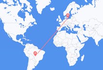 Flights from Cuiabá, Brazil to Bornholm, Denmark