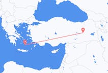 Flights from Bingöl, Turkey to Santorini, Greece