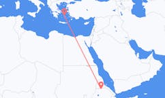 出发地 埃塞俄比亚希雷目的地 希腊纳克索斯的航班