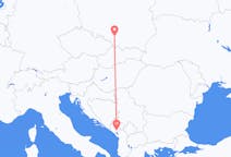 Flyreiser fra Podgorica, til Katowice