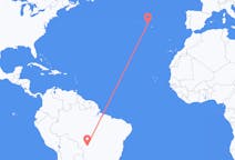 ブラジルのから クイアバ、ポルトガルのへ テルセイラ島フライト