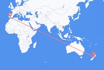 Flyg från Blenheim, Nya Zeeland till Sevilla, Spanien