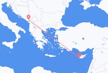 Flights from Podgorica, Montenegro to Paphos, Cyprus