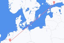 Vluchten van Helsinki, Finland naar Maastricht, Nederland