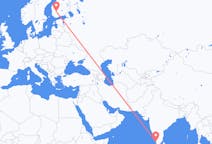 Flyrejser fra Kochi, Indien til Tampere, Finland