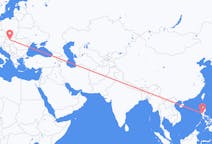Flyreiser fra Angeles, Filippinene til Budapest, Ungarn